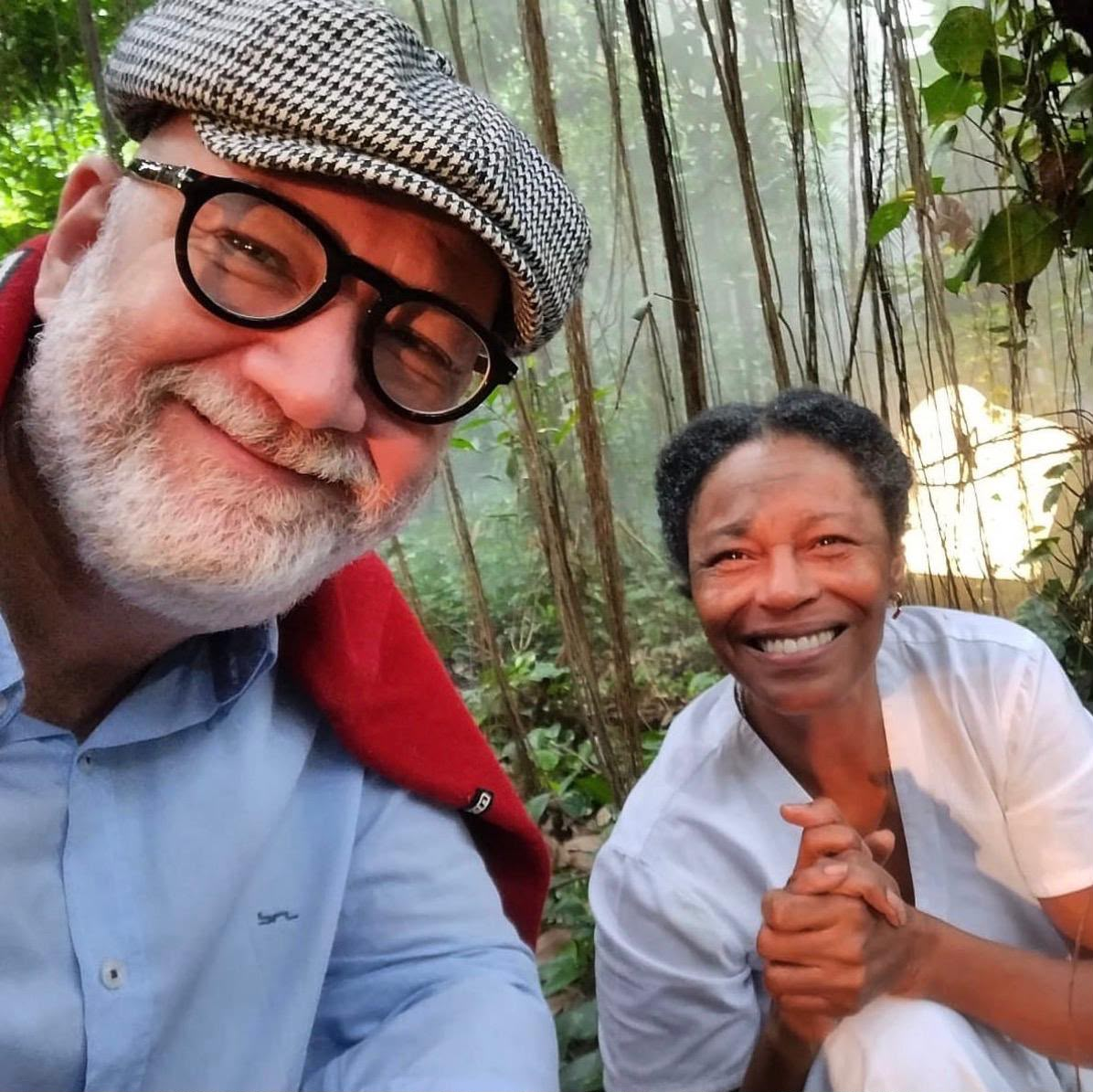 Márcio de Jagun nos bastidores de uma produção